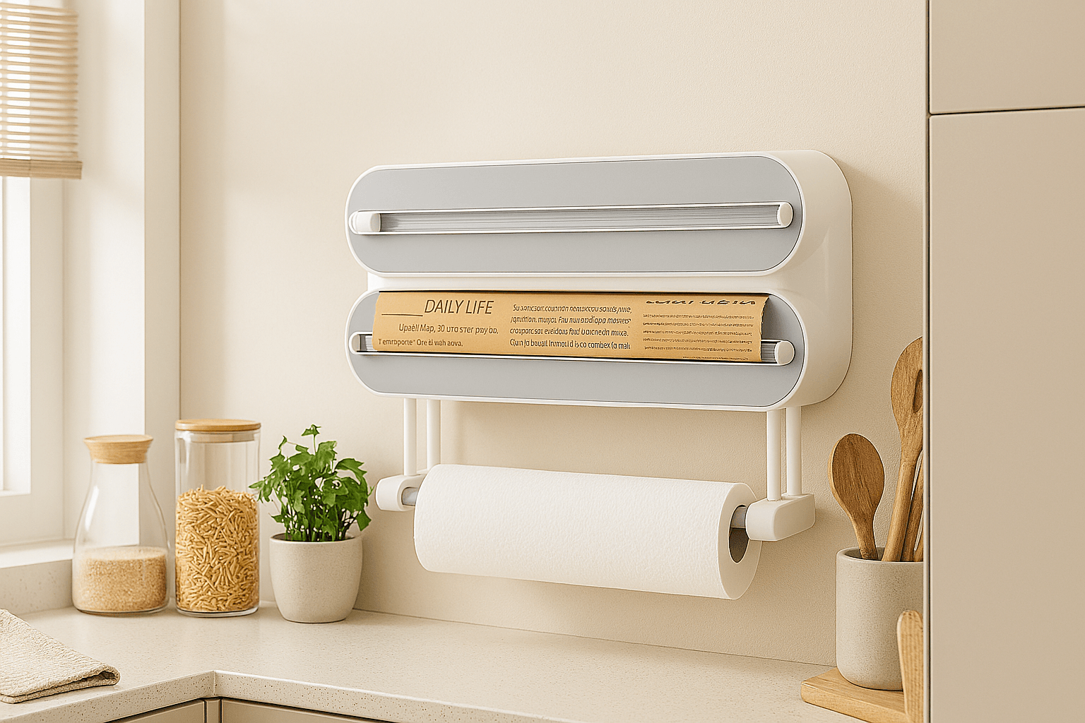 3 in 1 rollenhouder grijs sfeer foto 3.2 2