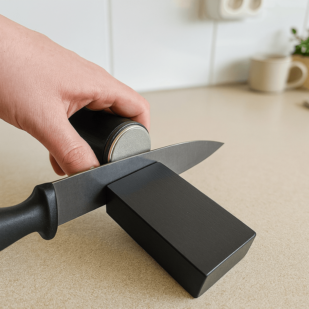 rollenende messenslijper zwart slijpen 1.1