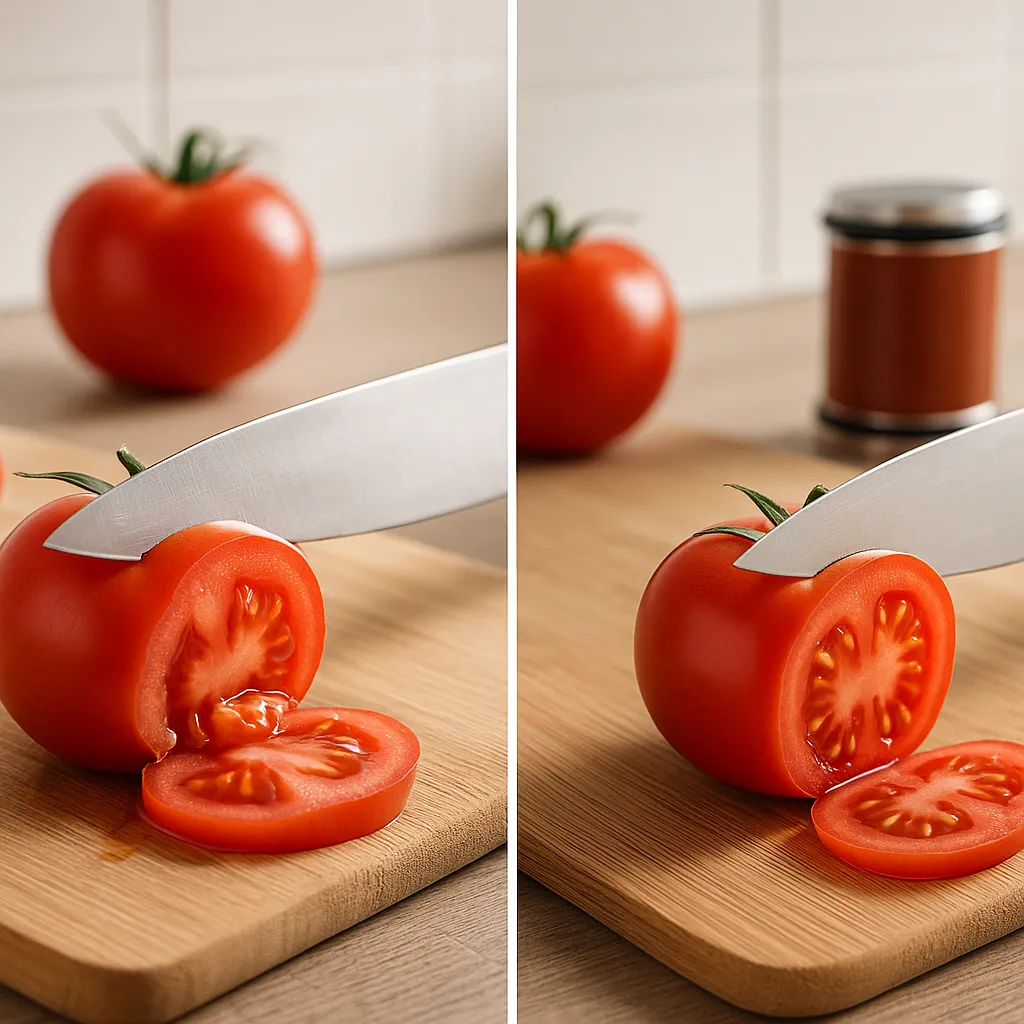 messenslijper hout snijd resultaat