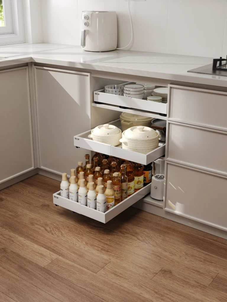 uitschuifbare schuiflade DKE sfeer foto verticaal